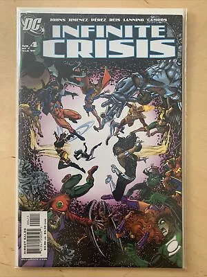 Buy Infinite Crisis #4, DC Comics, March 2006, NM, George Perez Cover • 6.20£