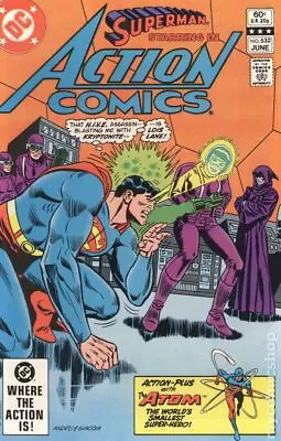 Buy Action Comics #532 VG 1982 Stock Image Low Grade • 3£