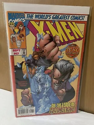 Buy X-Men 67 🔥1996 Verge Of Extinction🔥Zero Tolerance🔥Marvel Comics🔥NM- • 5.55£