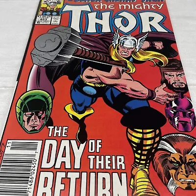Buy The Mighty Thor #423 NEWSSTAND (1990) Ron Frenz DeFalco Day Of Return High Grade • 5.22£