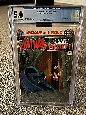 Buy Brave And The Bold 93 Cgc 5.0 Bronze Age House Of Mystery Neal Adams Dc Comics • 79.44£