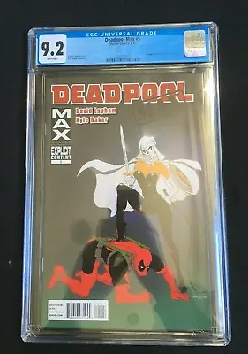 Buy Deadpool Max #5 1st Appearance Of Female Taskmaster CGC 9.2 3737274005  • 45£