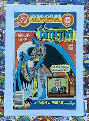 Buy Detective Comics #492 - Jul 1980 - General Scarr Appearance! - Vfn+ (8.5) Cents! • 24.99£