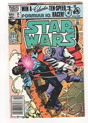 Buy Star Wars #56 Marvel Comics 1982 VF Newsstand • 8£