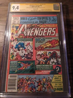 Buy Avengers Annual #10 CGC 9.4 SS 2x Claremont And MILGROM 1st Apps Rouge & Pryor  • 237.47£