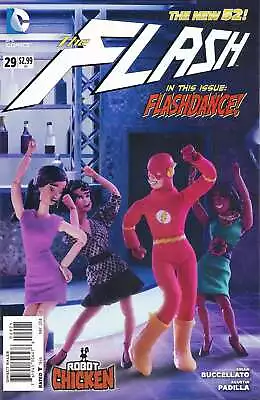 Buy Flash, The (4th Series) #29A VF/NM; DC | New 52 Robot Chicken Variant - We Combi • 43.67£
