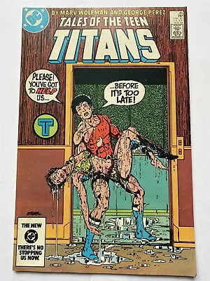 Buy THE NEW TEEN TITANS #45 Wolfman Perez DC Comics 1984 VF • 4.95£