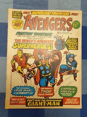 Buy Marvel Comics UK The Avengers No 1 • 40£