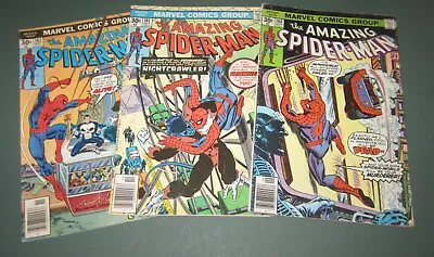 Buy Amazing Spider-Man Lot 160, 161, 162,  Good Condition  $29 • 23.32£