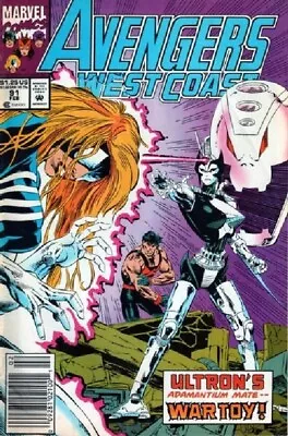 Buy West Coast Avengers (Vol 1) #  91 Very Fine (VFN) US Newsstand Edition COMICS • 8.98£