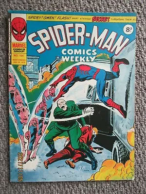 Buy Marvel UK  Spider Man Comics Weekly Including Thor.  #154 25th January 1976 • 5£