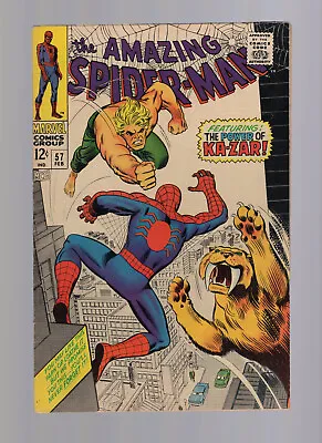 Buy Amazing Spider-Man #57 - Ka-Zar Appearance - Mid Grade Plus • 55.18£