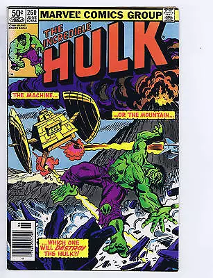 Buy Incredible Hulk #260 Marvel 1981 • 9.48£