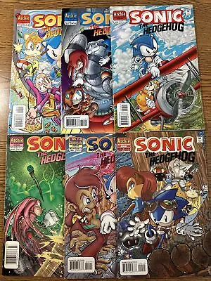Buy Sonic The Hedgehog #54 55 56 57 58 59 Lot Run Archie Series SEGA Lower Grade • 15.85£