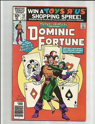 Buy Marvel Premiere #56 (Oct 1980, Marvel) 1ST Dominic Fortune!  AGENTS OF SHIELD ! • 7.92£