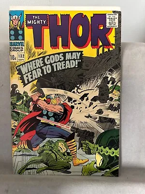 Buy Thor #132 (1966) Kirby & Lee MAJOR KEY • 30£