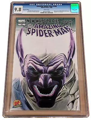 Buy Amazing Spiderman #568 Cgc 9.8 Alex Ross Negative Variant Dynamic Forces Ltd. • 131.07£