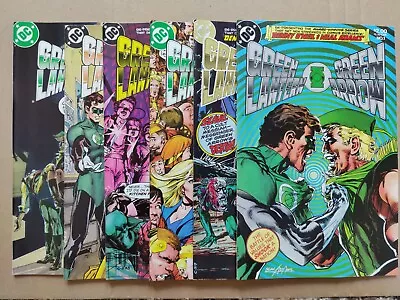 Buy GREEN LANTERN GREEN ARROW #1-7 DC 1983 Neal Adams Drug Issues COMPLETE  • 19£