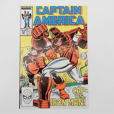 Buy Captain America #341 7.5 1st Appearance Battlestar (Marvel, May 1988) • 18.38£