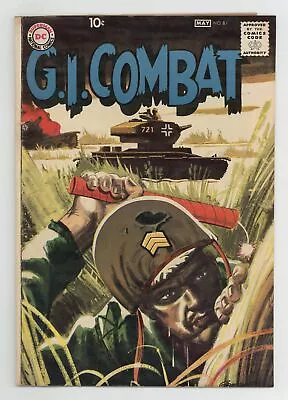 Buy GI Combat #81 GD+ 2.5 1960 • 36.78£