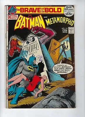 Buy BRAVE AND THE BOLD # 101 (BATMAN & METAMORPHO, 52 Pages, May 1972) FN • 9.95£
