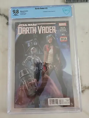 Buy Darth Vader #3 CBCS 9.8 NM/MT 2015 Marvel Star Wars 1st App Doctor Aphra HOT KEY • 134.09£