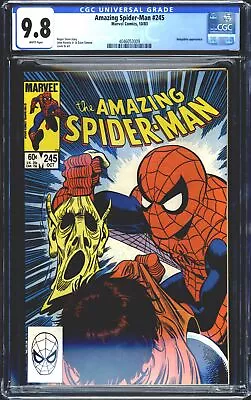Buy Amazing Spider-Man #245 CGC 9.8 NM/MT Marvel Comics 1983 Hobgoblin Appearance • 216.80£