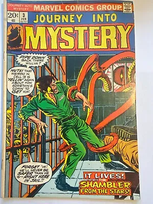 Buy JOURNEY INTO MYSTERY #3  Cents Marvel Comics 1973 VG- • 4.99£