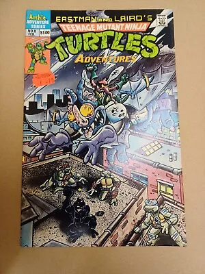 Buy Teenage Mutant Ninja Turtles #8 February 1990 Archies Adventures Series • 9.50£