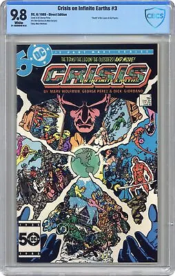 Buy Crisis On Infinite Earths #3 CBCS 9.8 1985 21-2CD5942-015 • 149.79£