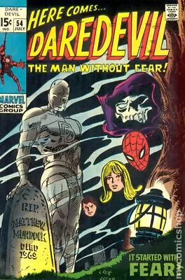 Buy Daredevil #54 VG- 3.5 1969 Stock Image • 13.99£