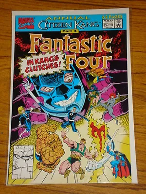Buy Fantastic Four Annual #25 Vol1 Marvel Com Citizen Kang 1992 • 24.99£