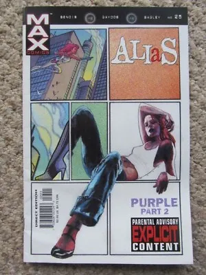 Buy ALIAS #25 (2002) Jessica Jones; Bendis; 'Purple Man' Part 2 - Mid-grade • 5.25£