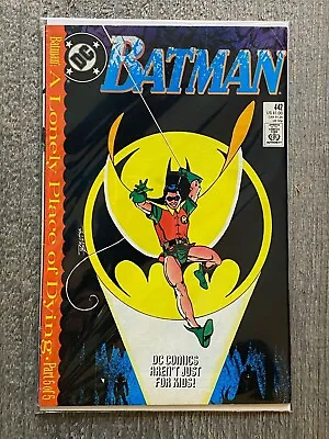 Buy 1990 Batman #442 1st Appearance Of Tim Drake As Robin DC Comic Key Issue • 3.95£