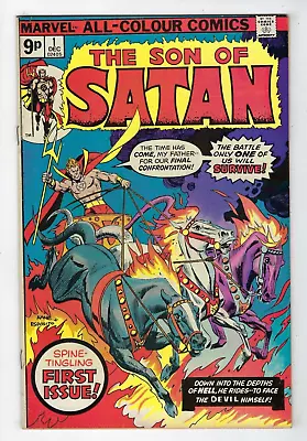 Buy SON OF SATAN # 1 (1st SOLO Continued From Marvel Spotlight #24, DEC 1975) FN/VF • 11.95£