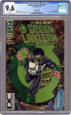 Buy Green Lantern #51 DCU Variant 1st Printing CGC 9.6 1993 4225453013 • 52.96£