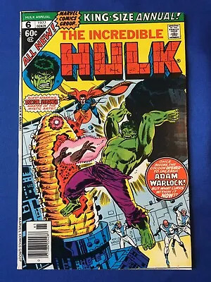 Buy Incredible Hulk Annual #6 VFN- (7.5) MARVEL ( Vol 1 1977) (C) • 15£