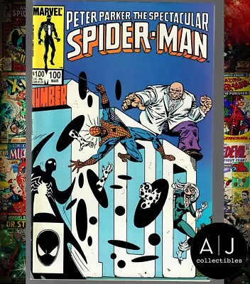 Buy Peter Parker The Spectacular Spider-man #100 1985 Vf/nm 9.0 • 11.89£