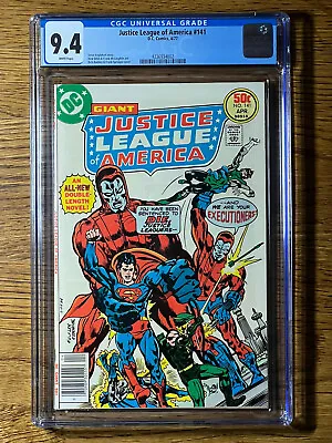 Buy Justice League Of America #141 - CGC 9.4 - 1st Team Appearance Of The Manhunters • 118.25£
