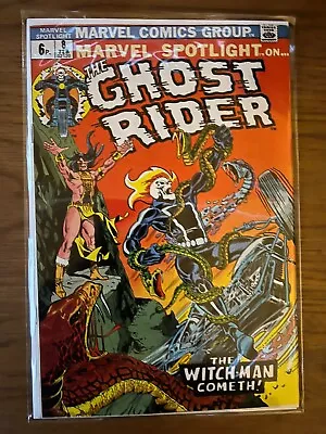 Buy Marvel Spotlight The Ghost Rider #8 - February 1973 - 4th Ghost Rider - Marvel • 50£