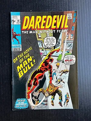 Buy DAREDEVIL #78 July 1971 First Appearance Of Man Bull KEY ISSUE • 32.17£