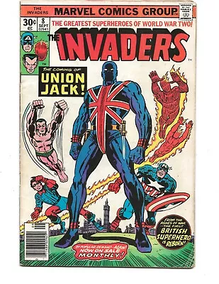 Buy Invaders #8 9 20 27 33 1st Full App Of Union Jack II, Hitler App Newsstand • 23.89£