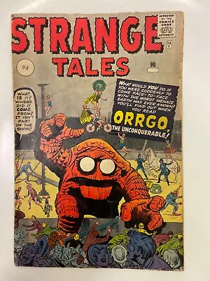 Buy Strange Tales #90 1961 Marvel Comics Uk Thorpe & Porter • 20£