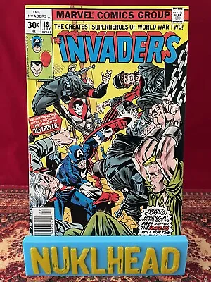 Buy Invaders #18 Marvel 1977 1st App. Of Destroyer As Second Union Jack VF+ • 8£