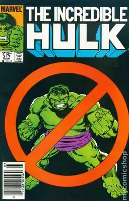 Buy Incredible Hulk Mark Jewelers #317MJ FN- 5.5 1986 Stock Image Low Grade • 8.30£