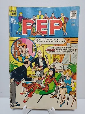 Buy Pep #225 Jan. 1969, Archie Series Comics Silver Age! • 7.88£