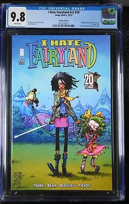 Buy I Hate Fairyland 10 CGC 9.8 Skottie Young Walking Dead 19 2005 Homage Image 2023 • 39.43£
