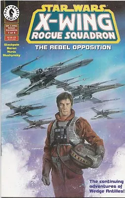 Buy Star Wars: X-Wing Rogue Squadron #1 July 1995 NM 9.4 Wedge Antilles  • 14.99£