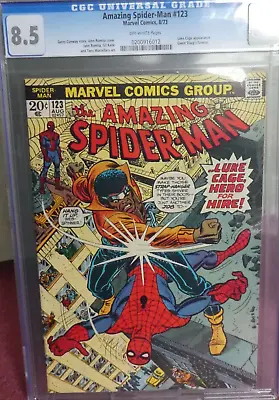 Buy Amazing Spiderman #123 CGC 8.5 • 145£