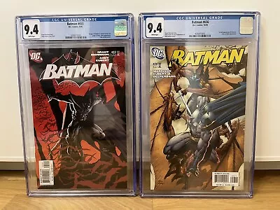 Buy Batman 655 And 656 - Both CGC 9.4 WP DC Modern Key 1st Damian Wayne • 119.90£